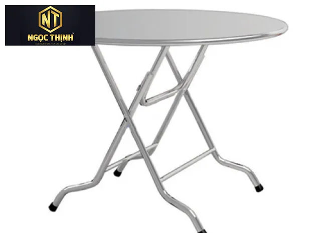 Bàn ăn inox toàn bộ BT100 Bàn ăn inox toàn bộ BT100